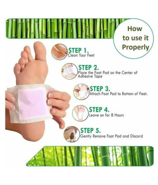 Kinoki Detox Foot Pads Patches Relaxation Massage